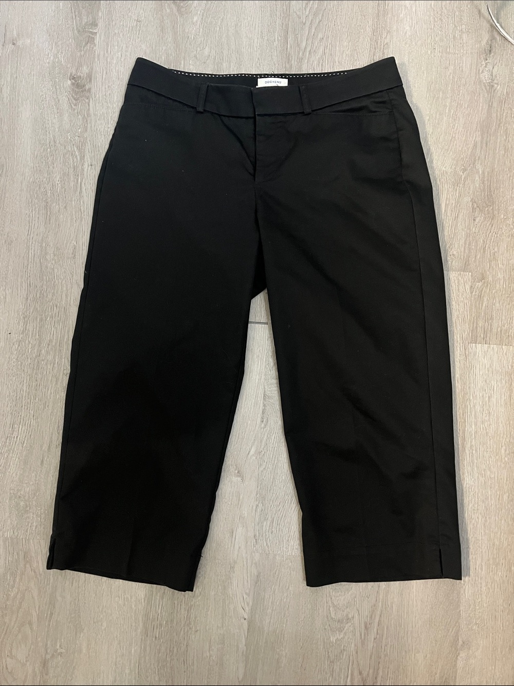 Dockers Black Mid-Rise Curvy Pants